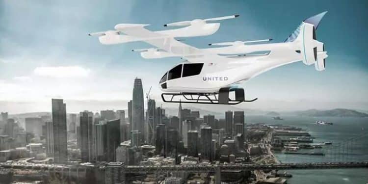 United Airlines планира да пусне електрически въздушни таксита в Сан Франциско от 2026 г.