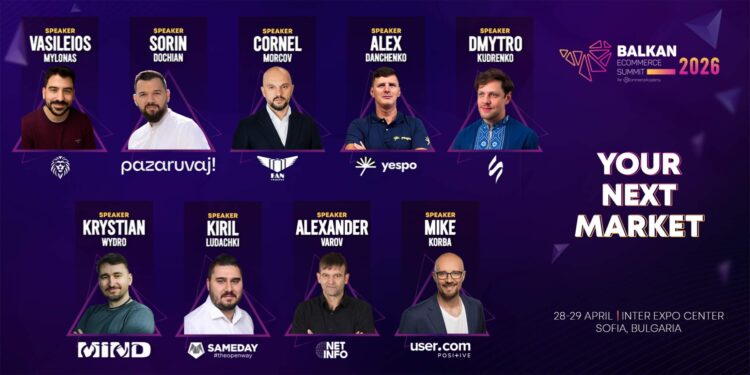 Лидери от Amazon, FAN Courier и Nova Broadcasting Group се събират в София за Balkan eCommerce Summit 2026 1 Balkan eCommerce Summit 2026